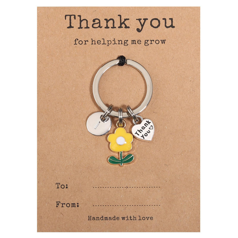 Keychain Teacher Thank You Gifts Women End of Year Gifts for Teachers Appreciation Gifts Last Day Of School Gifts for Teacher End Of The Year Gift School Must Haves for Teachers (I)